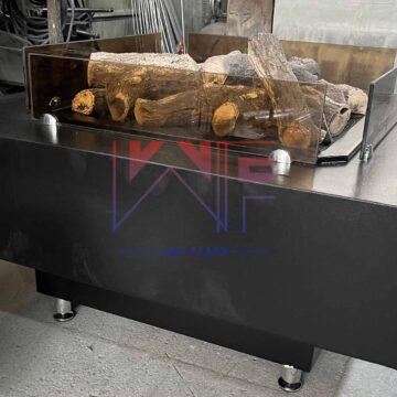 میز آتش گازی رنگی -